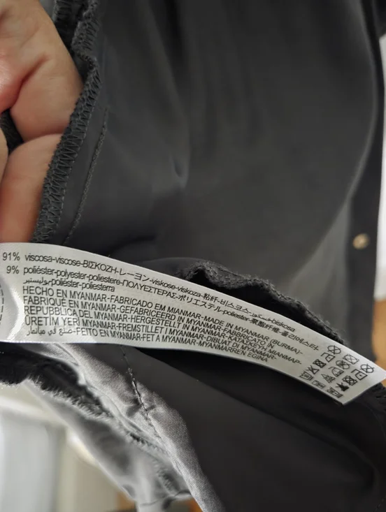 Button Down Drawstring Top/Jacket - Picture 7 of 7